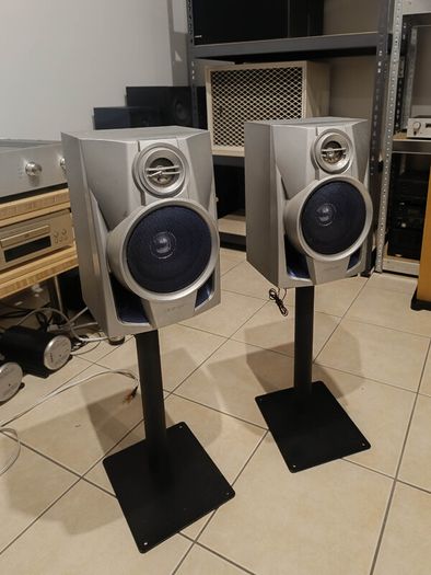 sharp cp-xp250e monitor stereo audio bookshelf speakers Hifi