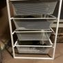 4Drawer Mesh Storage Unit Image 5