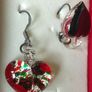 Heart earrings Image 2