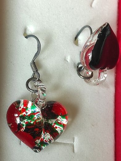 Heart earrings