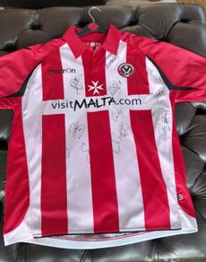 Sheffield United Fully Signed Shirt - Season 2009/10