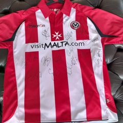 Sheffield United Fully Signed Shirt - Season 2009/10