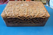 Wooden spice chest