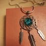 Handmade Silver Dreamcatcher necklace Image 2