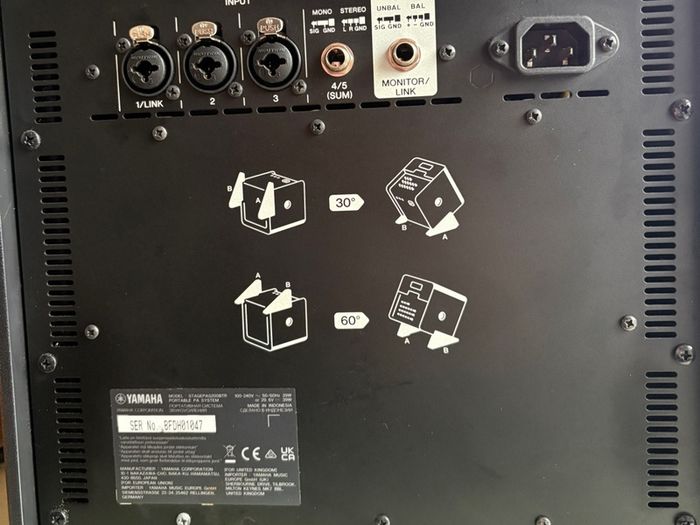 Yamaha Stagepas 200 BTR