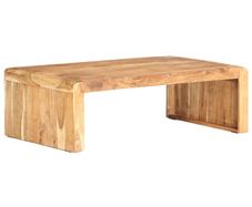 Coffee Table 110x63x35 cm Solid Acacia Wood