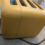 Mustard yellow 4 slice toaster and bread bin Image 6