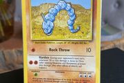 Pokemon Base set Onix 56/102 Near Mint Condition