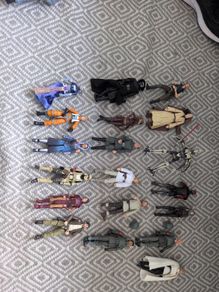 Star Wars Black Series 6 inch - 7 each 4 for 20