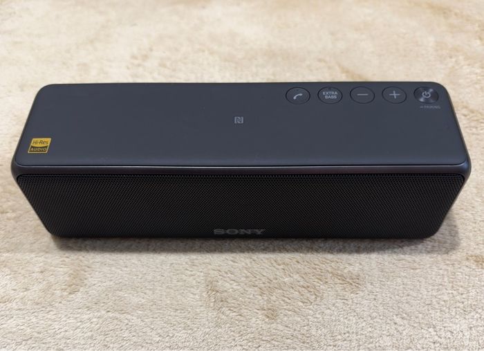 Sony SRS-HG1 Hi-Res Audio Portable Speaker.