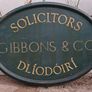 Large Vintage Solicitors Sign Image 10