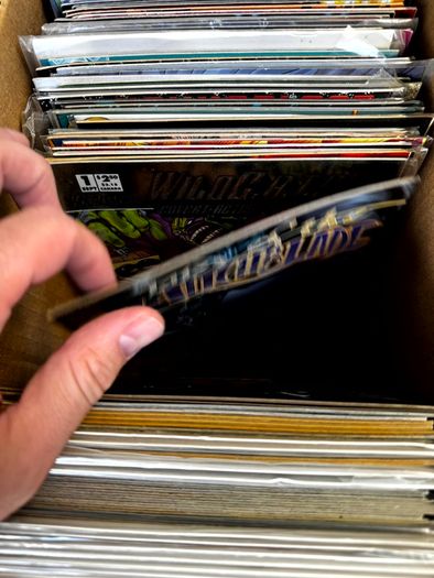 Image & Top Cow Long Comic Box w 320 comics for Sale
