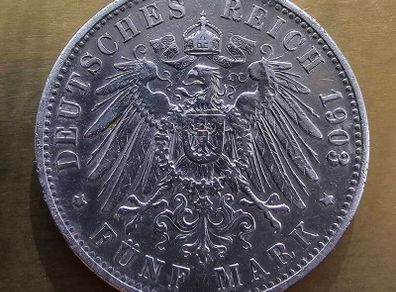 Germany SILVER 5 mark