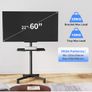 TV stand on wheels Image 2
