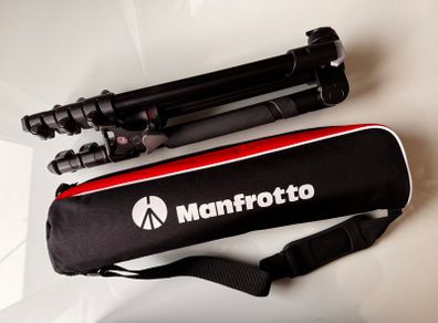 Manfrotto MKBFRA4-BH Compact Lightweight Tripod for Travel Photography - Like New Condition