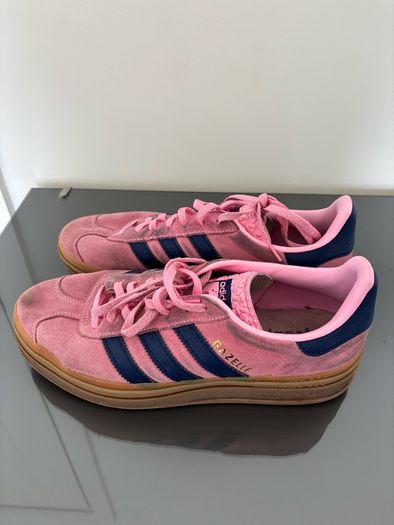 Adidas Gazelle Bold Pink and Blue