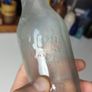 119 - Vintage Cork City Kiloh Clear Glass Lemonade Soda Kali Seltzer Water Embossed Lettering Decorative Collectible Bottle Image 4