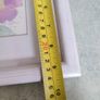 Lovely Watercolor Framed Still Life Small Painting Signed Patricia Hughes. Image 5