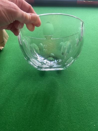 Waterford Crystal John Rocha Bowl with etching