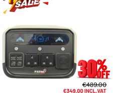 Pacini Portable Power Station Capacity 512Wh, 2 outlets,700W
