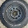 6 BFGoodrich 235/85R16 Tyres and Black Steel Rims Image 10