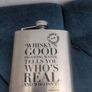 6oz stainless steel whiskey container Image 4