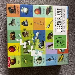 Vintage collection Alphabet Jigsaw puzzle