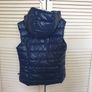 Benetton Dark Blue Light Puffer Gilet Girls Image 2