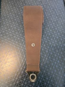 D'addario Leather autolock strap