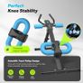 Ab Machine, Abs Workout Equipment, Adjustable Ab Trainer Machine for Abs Workout at Home Gym, Foldable, Knee Protection Image 6