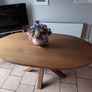 Tilman Oak Oval Dining Table Image 7