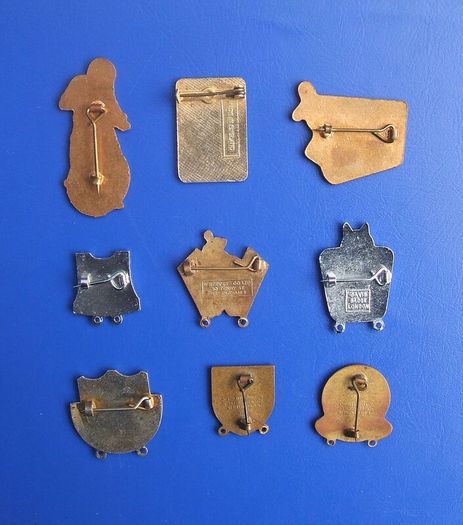 MOTORCYCLE SPEEDWAY (racing sports) - a selection of vintage Speedway Supporters' badges (1960's to 1990's)