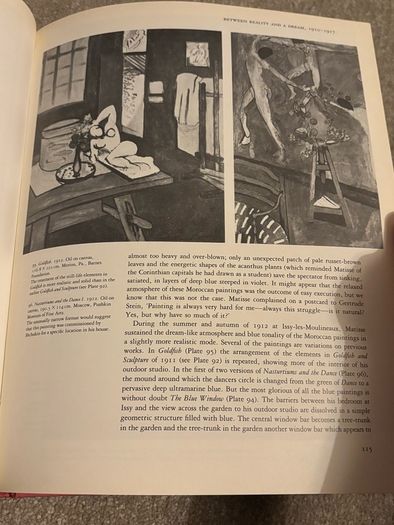 collectible art book of Matisse by Nicholas Watkins 1984