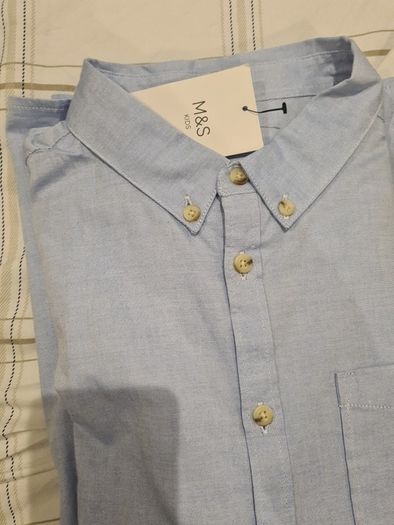 new boys blue shirt