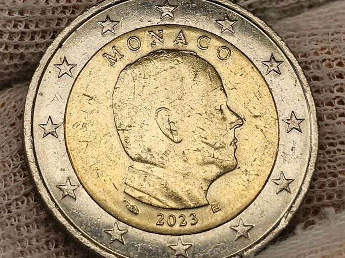Monaco 2023 2 Euro Coin Albert II