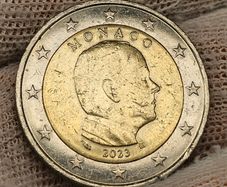 Monaco 2023 2 Euro Coin Albert II