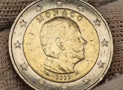 Monaco 2023 2 Euro Coin Albert II