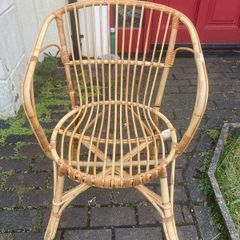 1950s Dutch bamboo chair poatage extra