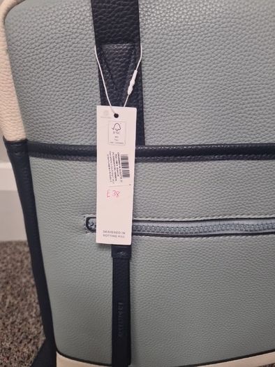 brand new leather feel backpack handbag