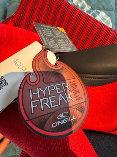 2026 O'Neill's Hyperfreak FIRE 5/4 Chest-Zip Brand New (latest edition)