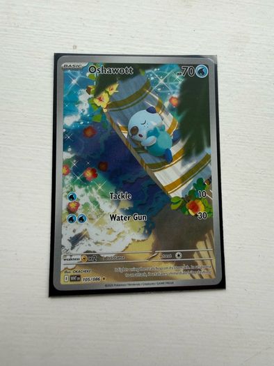 Oshawott White Flare Pokemon TCG