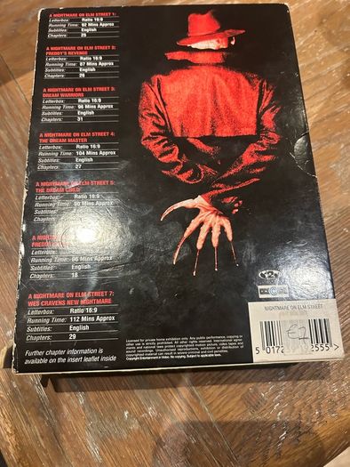 The Nightmare on Elm Street Ultimate Collector's Edition 7 Disc Boxset