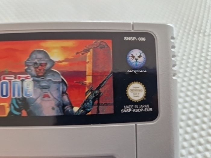 Super Drop Zone Snes Super Nintendo Arcade Retro Games Original
