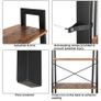 New 4 Tier Ladder Shelf Unit Bookcase Rack - FREE P&P Image 6