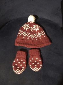 Hat set baby 0-3 months Mamas and Papas