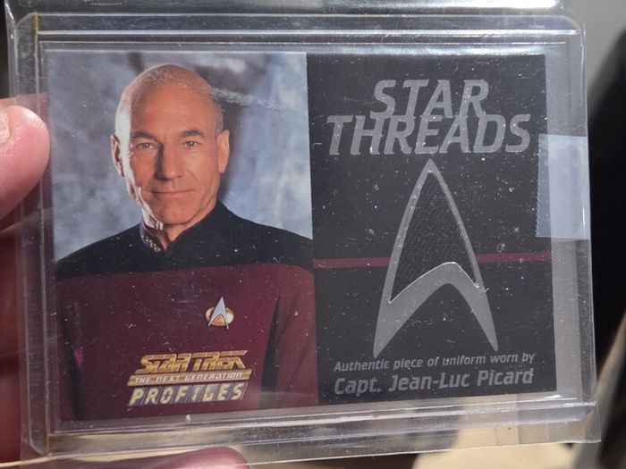 Jean Luc Picard star trek uniform piece TNG star Threads collectible