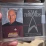 Jean Luc Picard star trek uniform piece TNG star Threads collectible Image 2