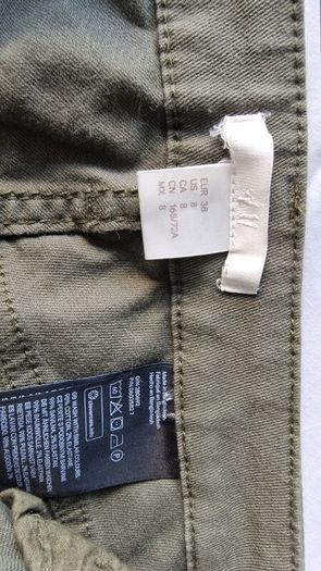 Green Shorts H&M Women Size 10