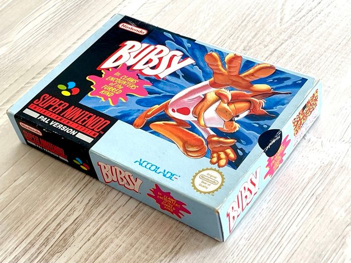 Bubsy for Nintendo SNES Boxed