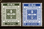1932 Ireland Eucharistic Congress Commemorative Stamps Mint Never Hinged (MNH)